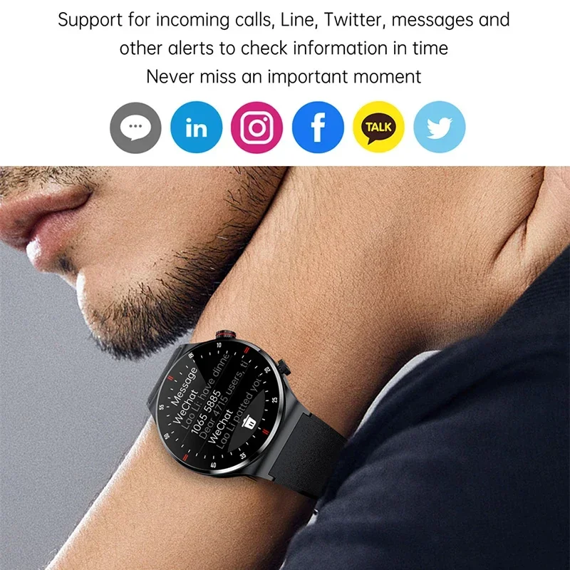 Jam Tangan Pintar Pria dengan  - Smartwatch Custom ulasan dan harga