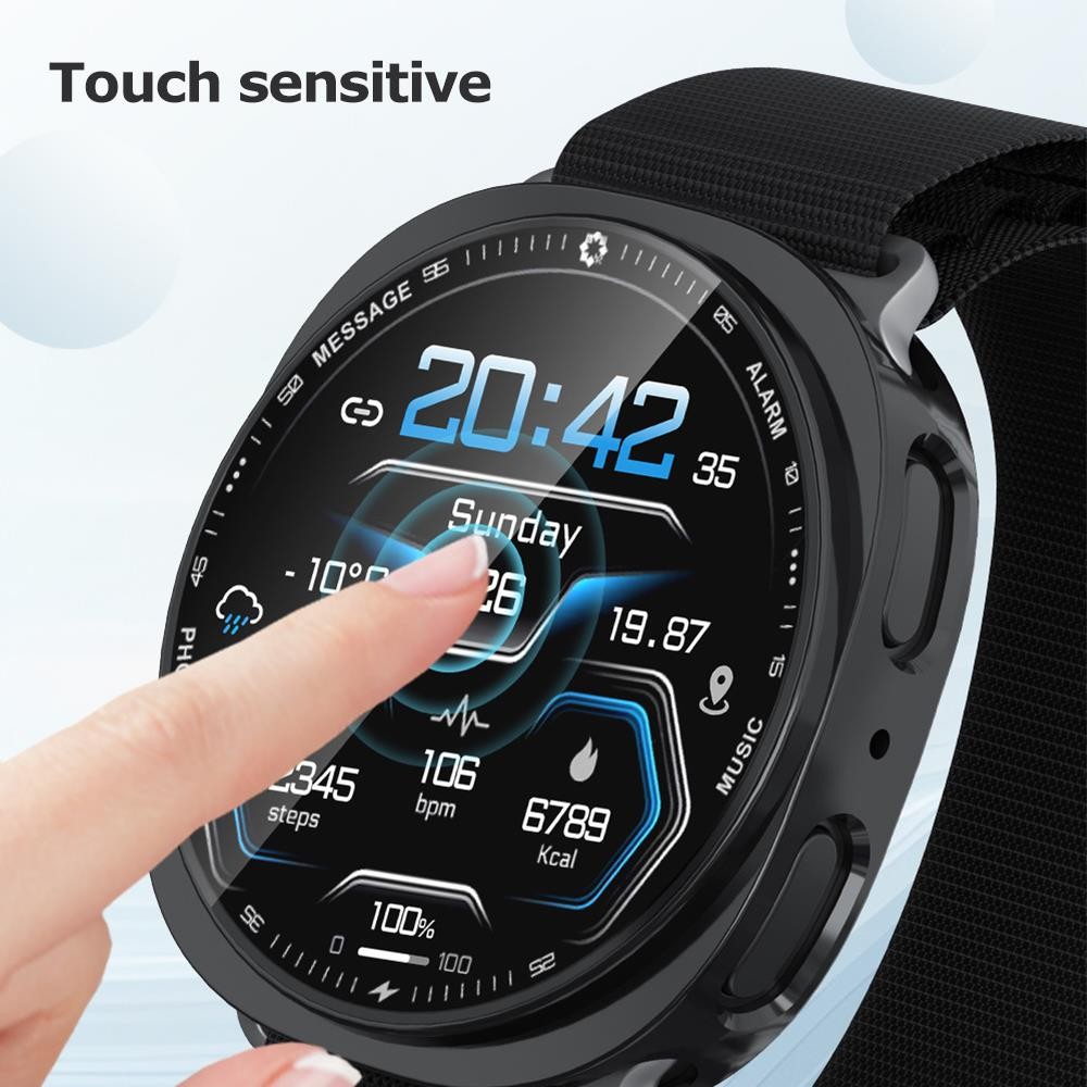 Casing TPU Lembut dengan Film  - Samsung Smartwatch Accessories ulasan dan harga