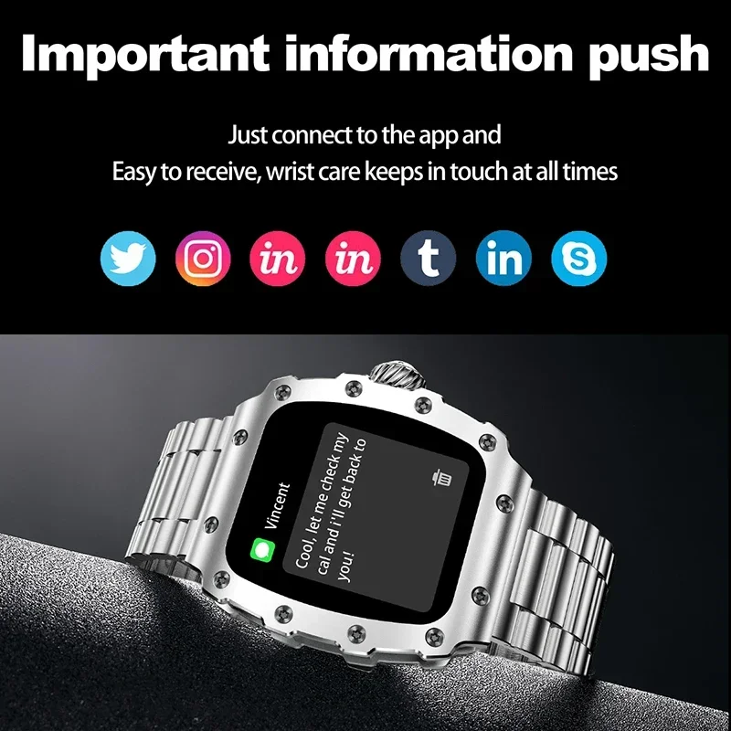 Jam Tangan Pintar Tren Baru 1. - Smartwatch Custom ulasan dan harga