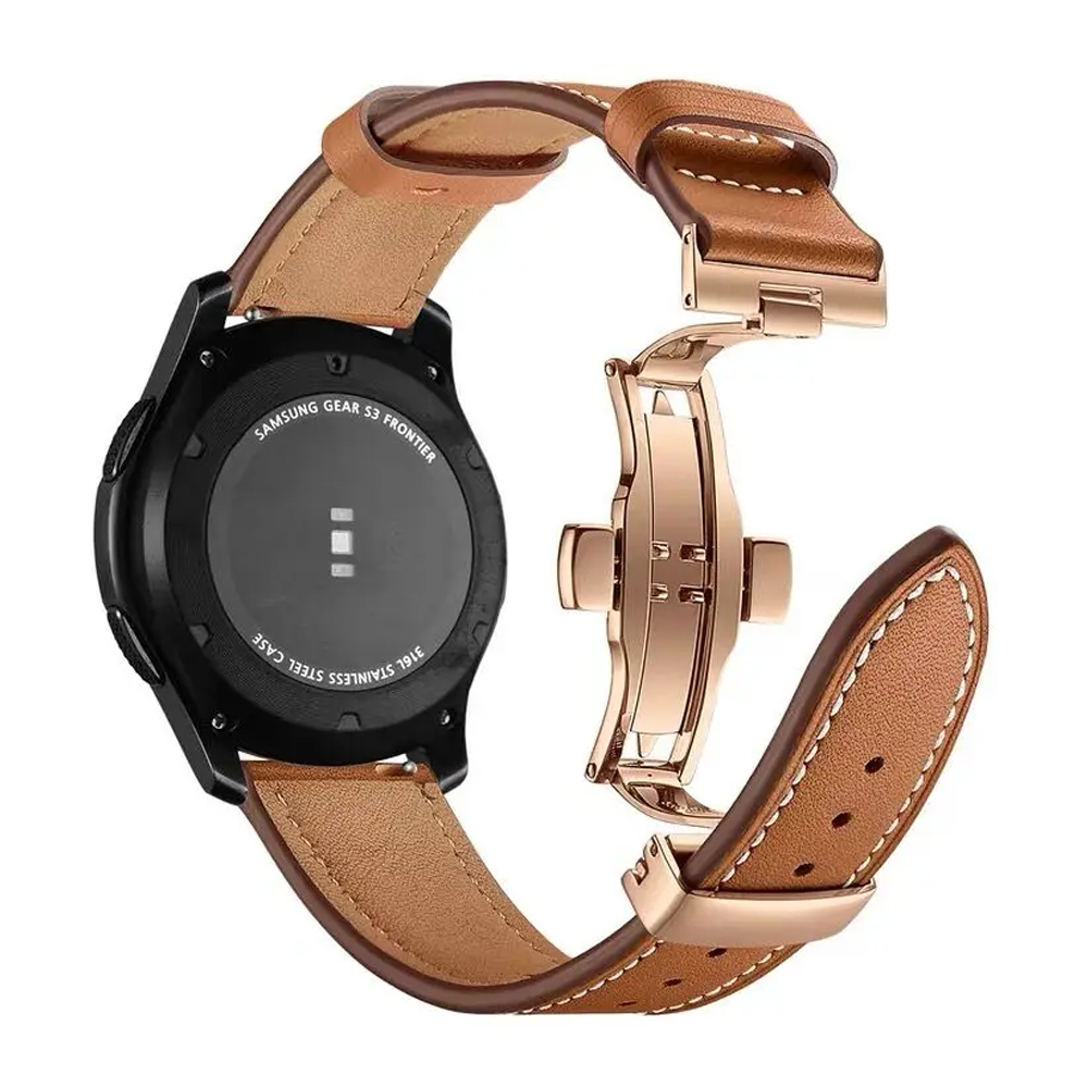 Tali kulit untuk jam Samsung G - Titan Smartwatch Accessories ulasan dan harga