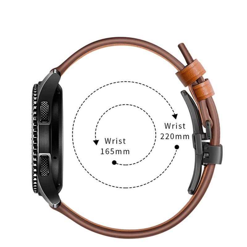 Tali kulit untuk jam Samsung G - Titan Smartwatch Accessories ulasan dan harga