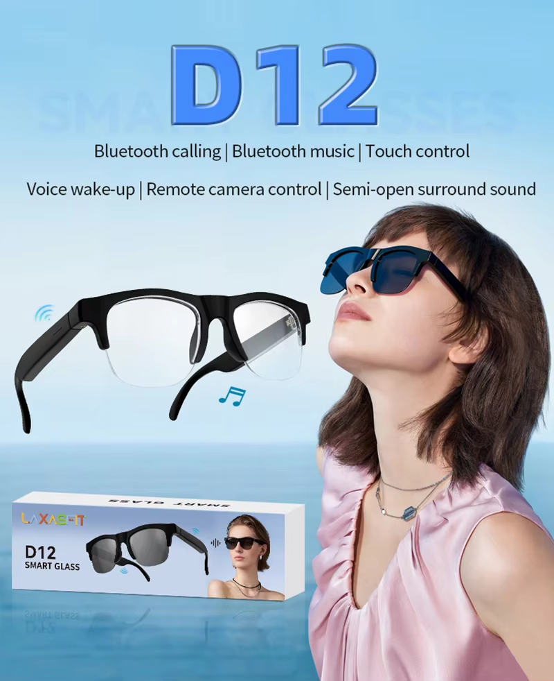 Kacamata Pintar AI Lenovo 12K  - Smart Accessories ulasan dan harga