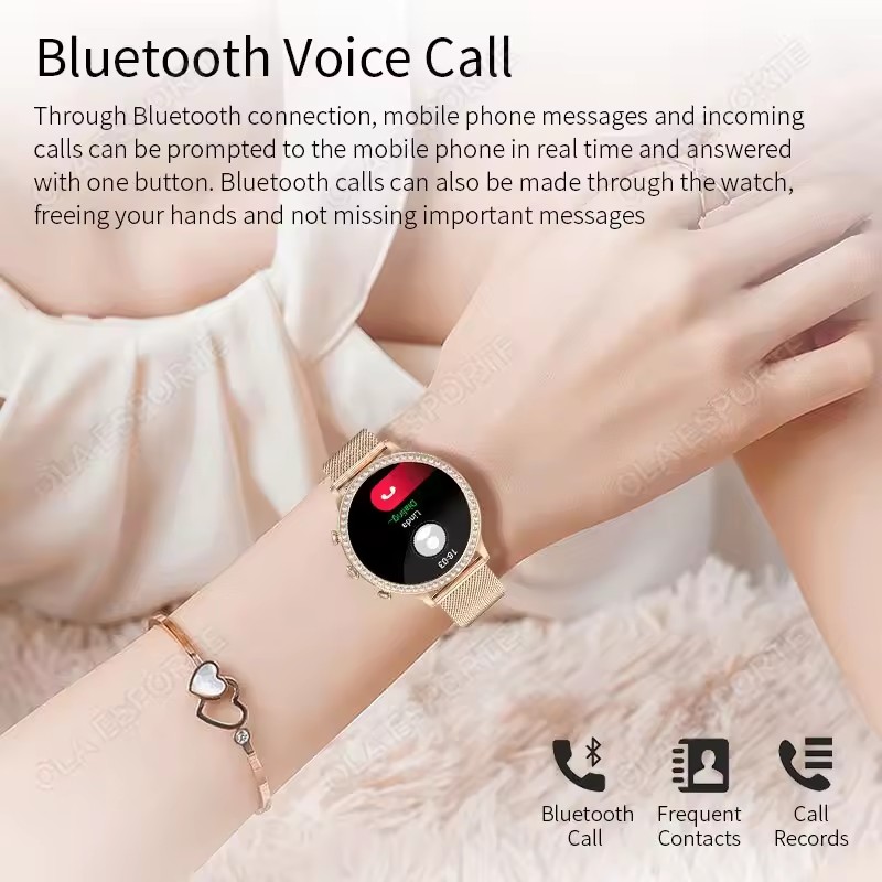 Jam Tangan Pintar Wanita Elega - Smartwatch X12 ulasan dan harga
